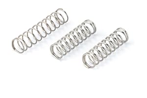 GORKEM Resortes De Compresión, 0.8mm x 14mm x 25mm, 0.8mm Diámetro del cable, 14mm OD, 25mm Longitud libre, Acero Inoxidable 304, 10 Piezas