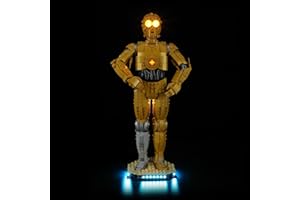 BRIKSMAX Led Licht für Lego C-3PO 75398 - Compatible with Lego Star Wars Bausteinen Modell - Ohne Lego Set