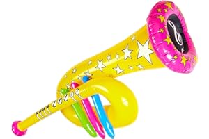 W WIDMANN MILANO Party Fashion - Tuba gonfiabile, 63 cm, strumento musicale, circo, accessorio per costumi da clown