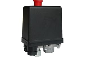 Vastsea 90-120 PSI, interruttore compressore d'aria, regolatore pressione 0,5-0,8 MPA, montaggio monoforo, 220 V, valvola