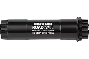 R ROTOR BIKE COMPONENTS ROTOR Axle aldhu Axe pédalier 30 mm Adulte Unisexe, Black