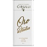 Frantoio Oleario Cirulli Olio Extravergine di Oliva Italiano Estratto a Freddo, EVO Lattina (5 Litri)