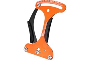 Richolyn Tension Rayon vélo | Vérificateur Rayons Roue vélo Route en Alliage d'aluminium,Accessoire vélo Roue indicatrice fiable Mesure précise et Stable