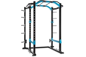 CAPITAL SPORTS Amazor - Tour de Musculation, Cage Traction, Station Traction, Safety Spotter
