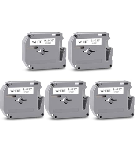Replacement For Brother M Tape 9Mm M-K221 M221 MK221 Mk-221S, Compatible With Br - View #14