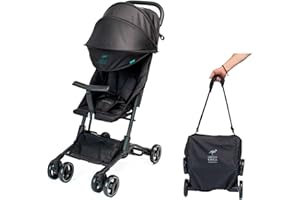 Urban Kanga Bandicoot Carrito de viaje avión equipaje de mano hasta 25 kg (Midnight Black)