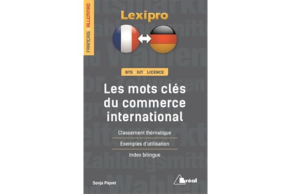 Les mots clés du commerce international: Francais-allemand