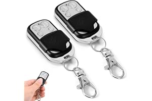 UNISOPH 2 Stück Garagentorantrieb, 433 Hz Garagentor Fernbedienung Universal, Funkfernbedienung Garagentor für fernbedienung garagentor, Teleskoptore Stellplatzschlösser Diebstahlsichere Garagentoröffner