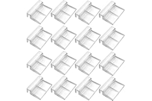 Anyasen Supporto per Acquario 18 Pezzi Supporti per Acquario Supporto Acquario Clip per Acquario Supporto di Sostegno Clip Acquario Copertura, 6mm