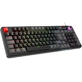 Rampage LOYAL USB Hot Swap RGB Red Switch Mekanik Gaming Oyuncu Klavye (Siyah/Gri)