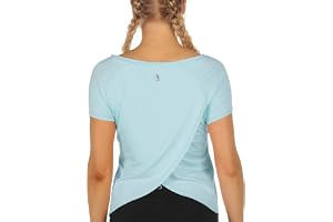 icyzone träning t-shirt för kvinnor – gym löpning yoga toppar atletiska skjortor raglan kortärmad