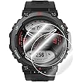 M.G.R.J® Tempered Glass Screen Protector for Amazfit T Rex 2 Sports Watch (Pack of 2) (Transparent)
