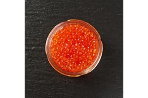 ‎IMPERIAL CAVIAR Imperial Caviar Forellen‑Kaviar 100 g - Premium Delikatesse aus deutschem Fang - Feinster Rogen für Gourmet, Sushi & Feiern