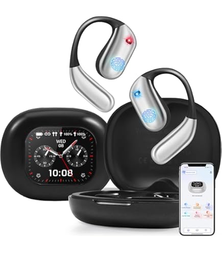 AI Ecouteur Traducteur Instantané, 56h Bluetooth 5.4