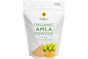 SNAPE'S Organic AMLA Powder 250g-Indian Gooseberry-UK Certified Organic