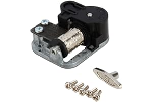 HZTYYIER Mechanizm pozytywki, melodyjny mechanizm z elementami muzycznymi i śrubami, nawijarka do muzyki, 45 x 50 x 20 mm for Jezioro łabędzie