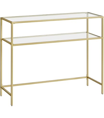 Versa Montpellier Entree Meubilair Voor De Entree Of De Hal Consoletafel Afmetingen H X B X D 81 X 100 X 30 Cm Metaal En Hout Goud En Marmer