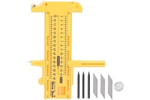 SHEENS Compass Circle Cutter 10-300mm Adjustable PVC Plastic Rotary Circular Cutting Tool for Paper Cardboard