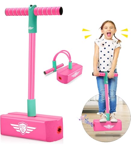 Ballon Sauteur Pogo Jumper Enfant – Jouet Extérieur Ultra-Amusant 3-12 Ans, Jusqu'à 113 Kg !