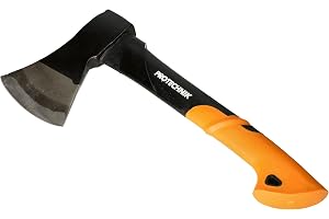 KOTARBAU® Yxa x mm klyvningshammare universell med glasfiberhandtag, Svart/orange, 0,8kg x 360 mm, modern