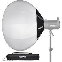 Softbox Lanterna Neewer 30cm Con Attacco Per Luci LED - Diffusore 360° Per Video E Foto - Foto 9