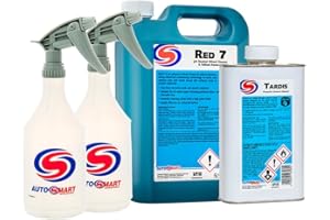 Autosmart Detox Kit, Incl Tardis 1Ltr, 5Ltr Red 7, 2 Trigger Bottles, Official