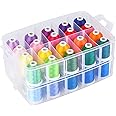 Polyester Embroidery Machine Thread 40 Colors (40C with Storage Box)