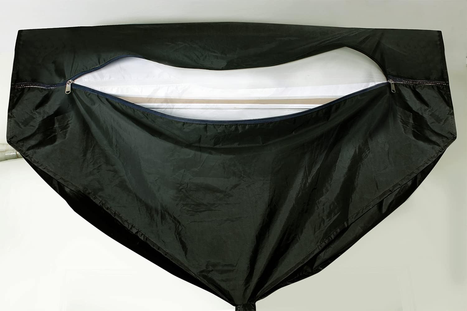Generic AC Service Wash Bag Cover, Waterproof, Black, 1.5 Ton to 2 Ton Split AC