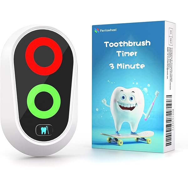 Timer 2 In 1 Per Lavarsi Le Mani E Spazzolini - 30 Sec E 3 Min, Con Icone Lampeggianti