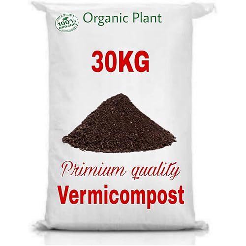 ORGANIC PLANT Primium Quality Vermicompost for Plants (30kg)