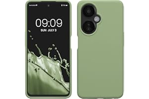kwmobile Carcasa Compatible con OnePlus Nord CE 3 Lite 5G / Nord N30 5G Funda - Case TPU y Silicona antigolpes - Apto Carga inalámbrica - Verde Claro