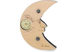 LOGICA GIOCHI Logica Jueogs Art. La Luna - Rompecabezas de Madera Prèciosa - Dificultad 4/6 Extremo - Serie Star Adventures