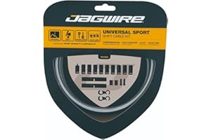 Jagwire Kit Cavi e Guaine 2X Sport, Sterling Silver