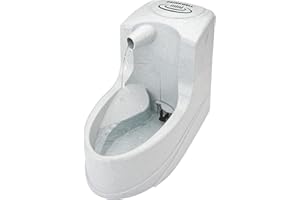 PetSafe Drinkwell Trinkbrunnen Mini, Zweifaches Filtersystem, Für kleine Hunde und Katzen geeignet, 1,2 Liter Wasserkapazität
