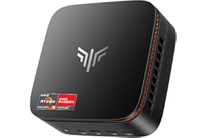 NiPoGi Pinova P1 Mini PC AΜD Ryzen 4300U W11 Pro(4C/4T,Max 3,7GHz,Mieux Que 3500U/N150/N97) 16Go DDR4 RAM+256Go SSD,4K@60Hz Triple Display(HDMI 2.0+Type-C+DP 1.4) WiFi5/BT4.2/LAN,Ordinateur de Bureau