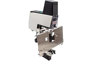 Toplionace 106 Máquina Automática de Encuadernación de Grapadora Rápida Automática 2-50 Hojas Heavy Duty Grapadora Plana y Eléctrica (Cabeza única)