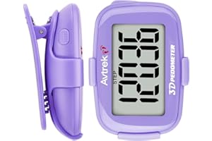 AVTREK Podomètre 3D précis pour la marche ou la course en plein air et les activités de randonnée