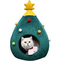 Tiragraffi Per Gatti A Forma Di Albero Di Natale - In Sisal Naturale Per Graffiare E Giocare