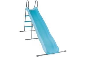 Intex 44107 – trädgårdsrutschkana för barn, stål och plast, blå, 251x84x147 cm