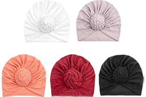 DRESHOW Women Turban Pre-Tied Twisted Braid Hair Cover Wrap Hat African Beanie Headwraps Chemo Cancer Cap