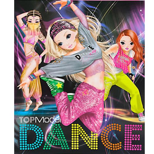 Preisvergleich Produktbild TopModel Dance Malbuch