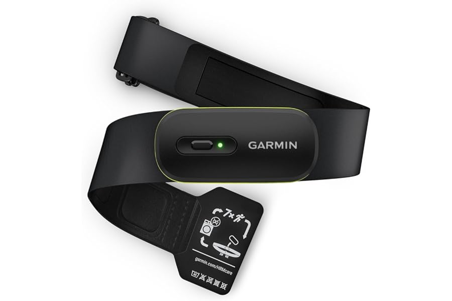 Garmin HRM-600 (M-XL), Cardio Band, Bluetooth and ANT+, Multisport, Swimming, Running Dynamics, HRV, Rechargeable Battery, Up to 2 Months, Machine Washable