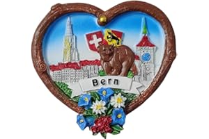 MOIILVCLA Berno Szwajcaria magnes na lodówkę 3D pamiątka podróż lodówka dekoracja magnetyczna naklejka kolekcja rękodzieła