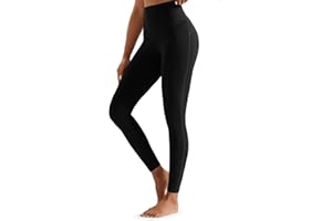 JOYSPELS Women's High Waisted Gym Leggings - Tummy Control Yoga Pants Full Length or 7/8 Length or Capri Leggings with 2 Side Pockets for Gym, Yoga, Workout, Running, Daily Leisure
