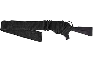 GUGULUZA Borsa del Fucile,Knit Tessuto Shotgun Fucile Storage Gun Sock 136 cm per Fucile
