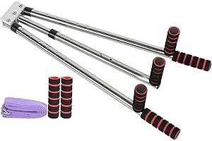 Asixxsix Leg Stretcher, 3 Bar Leg Split Stretching Machine Flexibility Stretch Split Trainer Flexibility Stretching Equipment for Yoga Dance Gymnastics Training Equipment