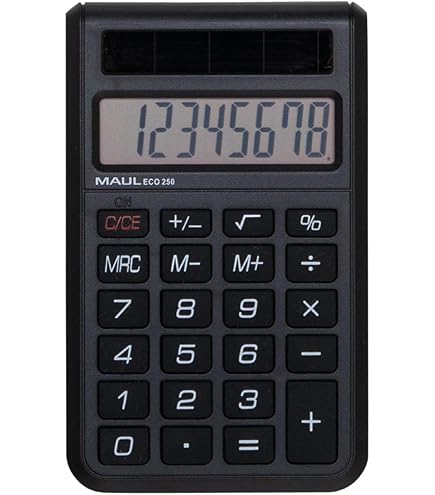 Calculatrice Calculatrice De Poche À Double Alimentation Avec Batterie