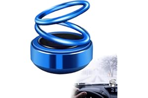 WLWWCX AEXZR Mini radiateur cinétique portable, mini chauffage AEXZR, rotation à 360 degrés, pour véhicules, salons, salles de bains (bleu)