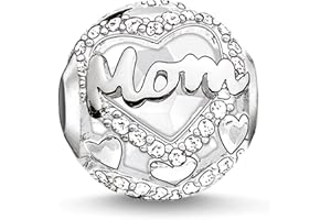 Thomas Sabo dam-pärlberlocker zirkonia K0160-625-14, Sterlingsilver, Kubisk zirkonia