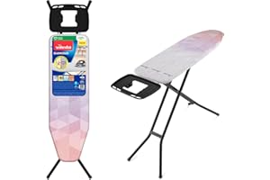 Vileda Diamond Housse de Planche à Repasser, Aspect Neuf Plus Longtemps, Facile à Placer, Rembourrée,Taille Universelle,Certifiée Oeko-Tex